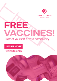 Vaccine Vaccine Reminder Poster Design