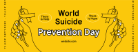 Suicide Prevention Flag Facebook Cover Design