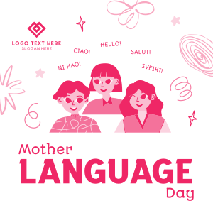 Mother Language Celebration Instagram post Image Preview