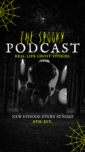 Paranormal Podcast Facebook story Image Preview