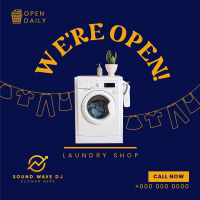 Laundry Washer Instagram post Image Preview