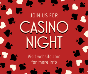 Casino Night Facebook post Image Preview