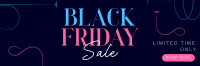Classic Black Friday Sale Twitter header (cover) Image Preview