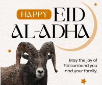 Happy Eid al-Adha Facebook post Image Preview