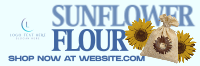 Minimalist Sunflower Flour Twitter Header Preview