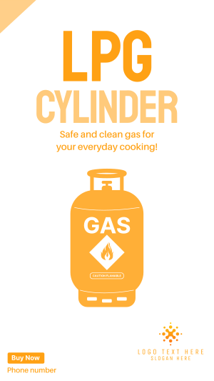 Gas Cylinder Facebook story Image Preview