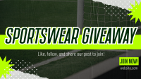 Sportswear Giveaway Facebook event cover Image Preview