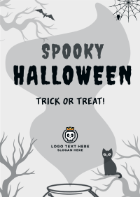 Spooky Halloween Poster Design