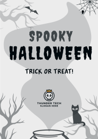 Spooky Halloween Poster Image Preview