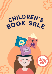 Kids Book Sale Poster Image Preview