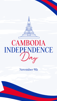 Rise Cambodian Flag Instagram reel Image Preview