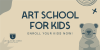 Art Class For Kids Twitter post Image Preview