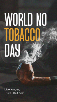 Minimalist Tobacco Day Facebook Story Image Preview