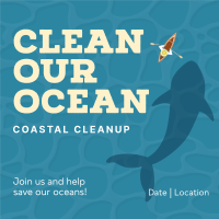Clean The Ocean Linkedin Post Image Preview