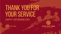 Thank You Veterans Facebook event cover Image Preview