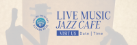 Cafe Jazz Twitter Header Image Preview