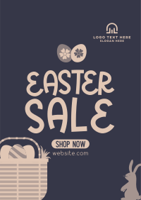 Easter Basket Sale Poster Image Preview