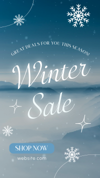 Winter Sale YouTube short Image Preview