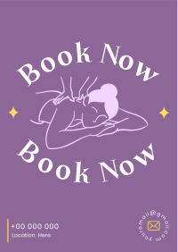 Massage Booking Flyer Image Preview