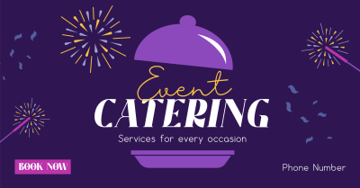 Party Catering Facebook ad Image Preview