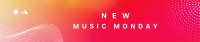 Music Monday Gradient SoundCloud banner Image Preview