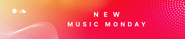 Music Monday Gradient SoundCloud Banner Design Image Preview