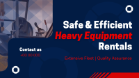 Corporate Heavy Equipment Rentals Facebook event cover Image Preview