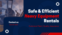 Corporate Heavy Equipment Rentals Facebook Event Cover Image Preview