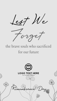 In Honor of the Brave Souls Instagram Story Design