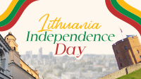 Rustic Lithuanian Independence Day Animation Preview