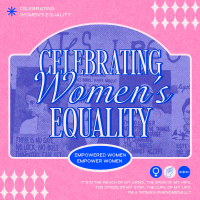 Risograph Women's Equality Day Instagram post Image Preview