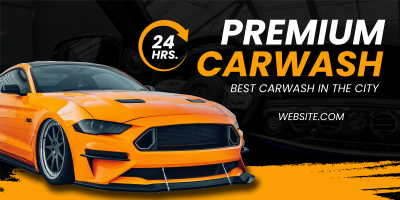 Premium Carwash Twitter Post Image Preview