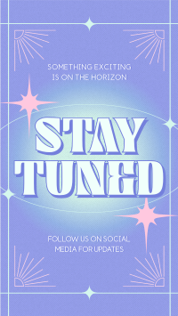 Minimalist Stay Tuned Instagram Story Preview