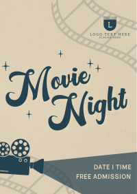 Film Movie Night Flyer Preview