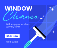Squeaky Clean Windows Facebook Post Design