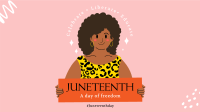 Juneteenth Woman Facebook event cover Image Preview