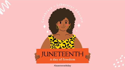 Juneteenth Woman Facebook event cover Image Preview