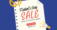 Student's Day Promo Facebook ad Image Preview
