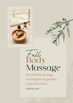 Luxe Body Massage Flyer Image Preview
