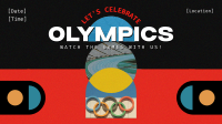 Formal Olympics Watch Party Facebook event cover Image Preview