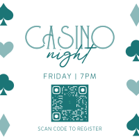 Casino Night Elegant Instagram Post Design