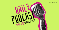 Daily Podcast Facebook ad Image Preview