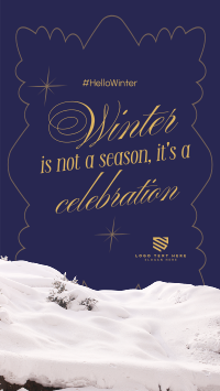 Winter Quote TikTok Video Image Preview