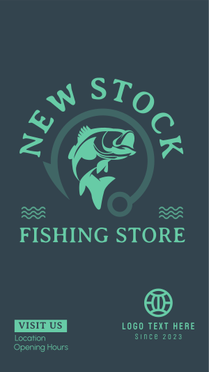 Fishing Store Instagram story Image Preview
