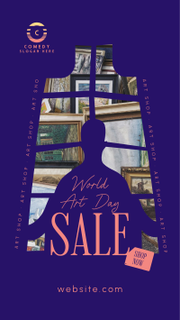 World Art Day Sale Video Image Preview