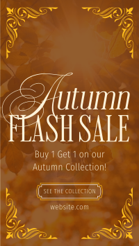 Autumn Flash Sale Instagram Reel Image Preview