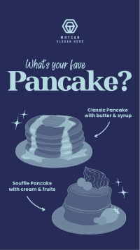 Classic and Souffle Pancakes Instagram Story Design