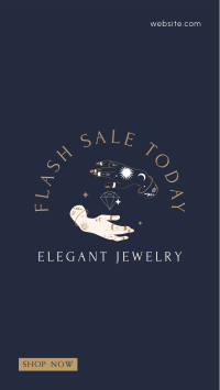 Jewelry Flash Sale Instagram Story Design