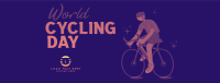 Cycling Day Facebook cover Image Preview