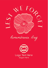 Memorial Poppy Favicon BrandCrowd Favicon Maker